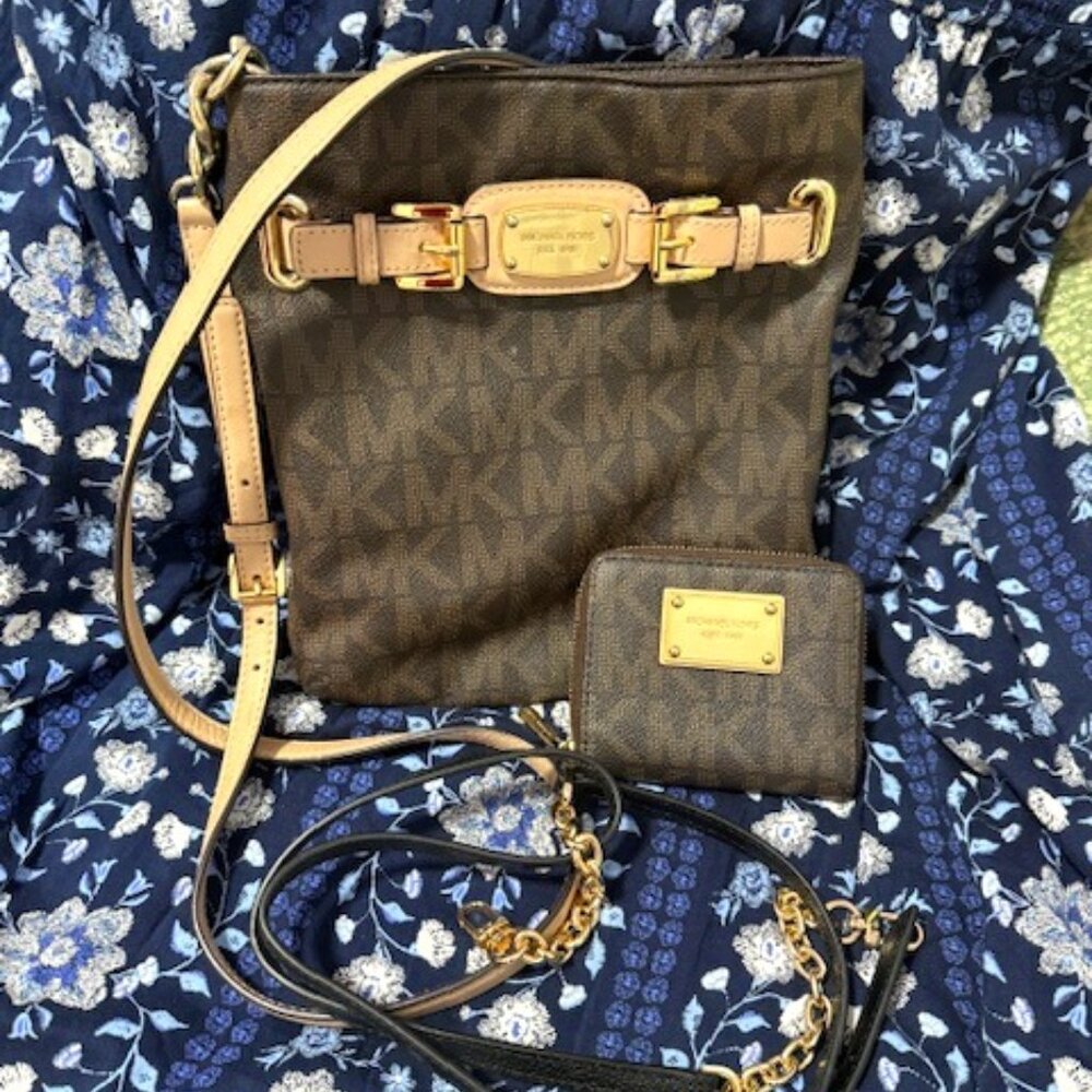 Michael Kors Crossbody and Wallet